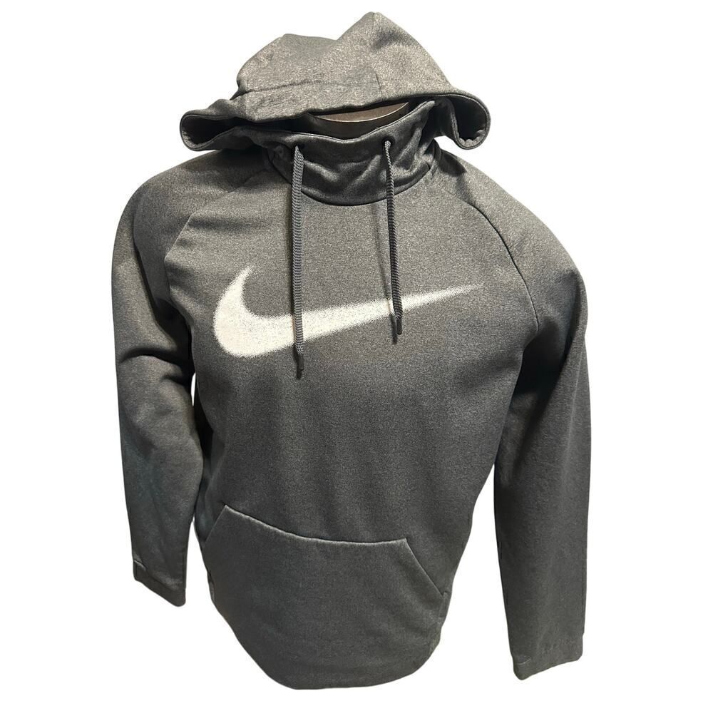 Nike DriFit Mens Large Gray Hoodie